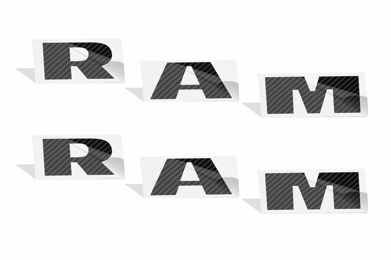 RAM Emblem Overlay Decals   - 2008-2010 Dodge Ram 1500
