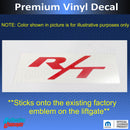 R/T Emblem Overlay Decal - 11-25 Durango
