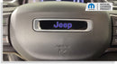 Steering Wheel Emblem Overlay Decal   - 2022-2025 Grand Cherokee