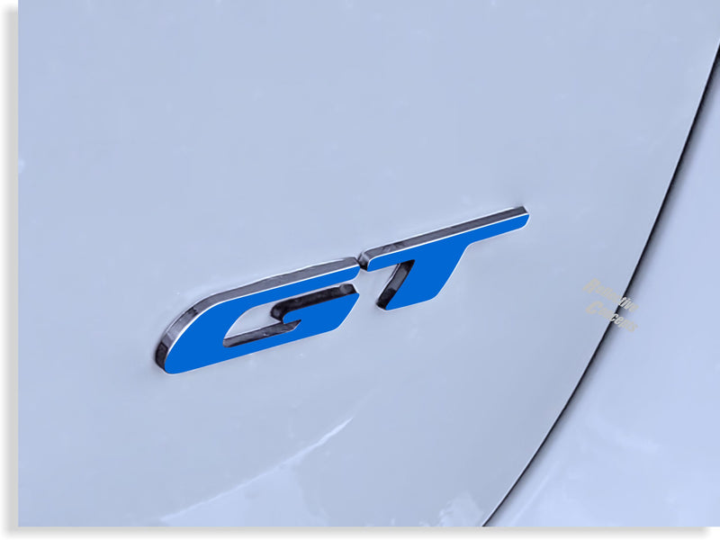 GT Emblem Overlay Decals - Dodge Charger GT