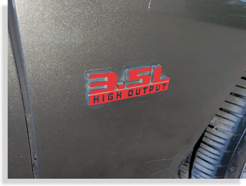 3.5L Emblem Overlay Decals - Dodge Charger