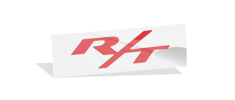 R/T Trunk Emblem Overlay Decal Sticker - Dodge Charger R/T