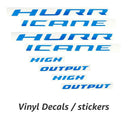 RHO Hurricane High Output Hood Emblem Overlay Decals - 2025-2026 Ram 1500 RHO