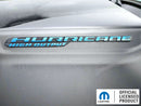 RHO Hurricane High Output Hood Emblem Overlay Decals - 2025-2026 Ram 1500 RHO