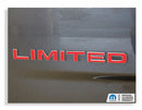 LIMITED Tailgate Emblem Overlay Decal   - 2014-2015 Ram Laramie Limited