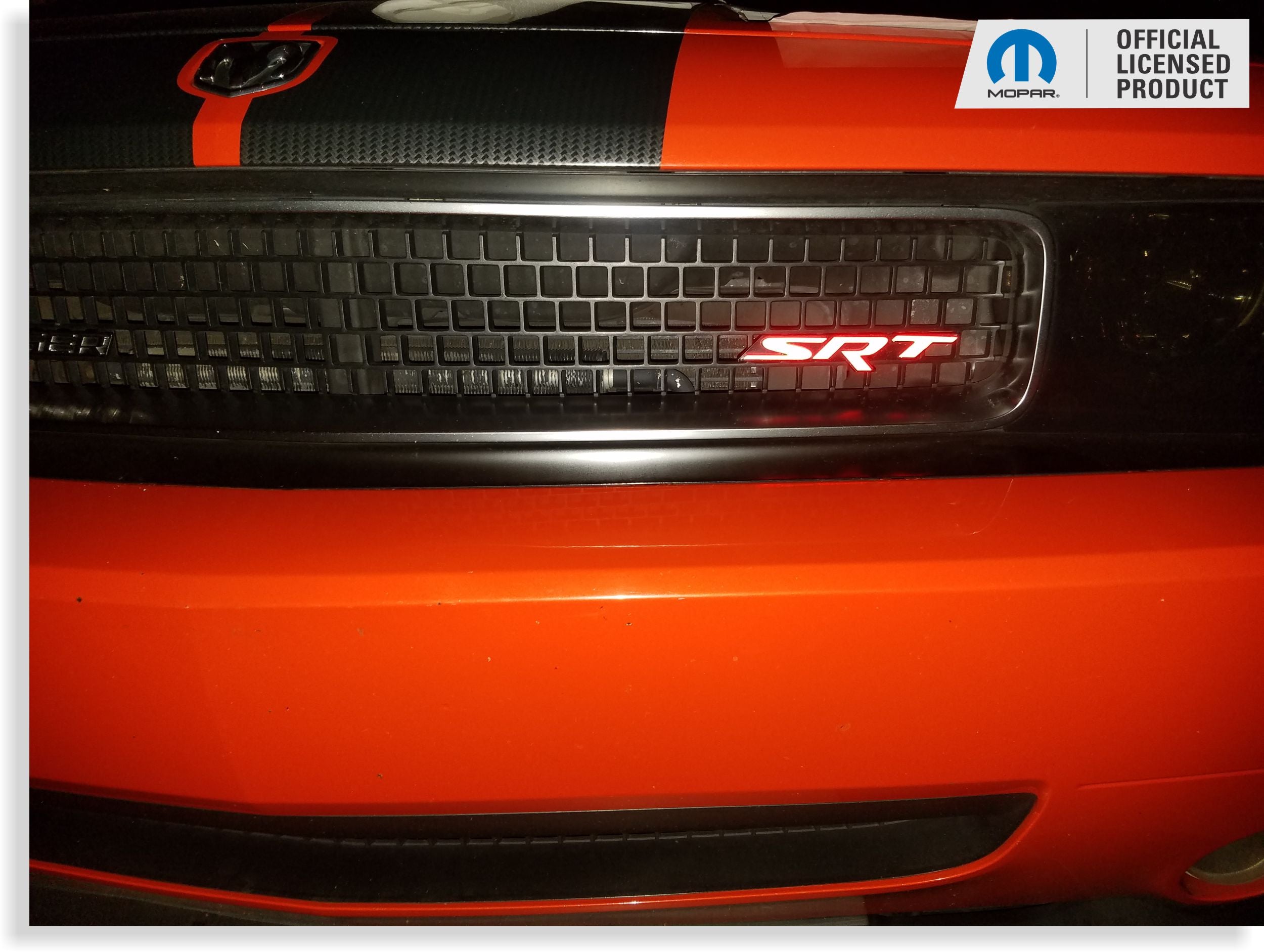 SRT Grille Emblem Overlay Decal