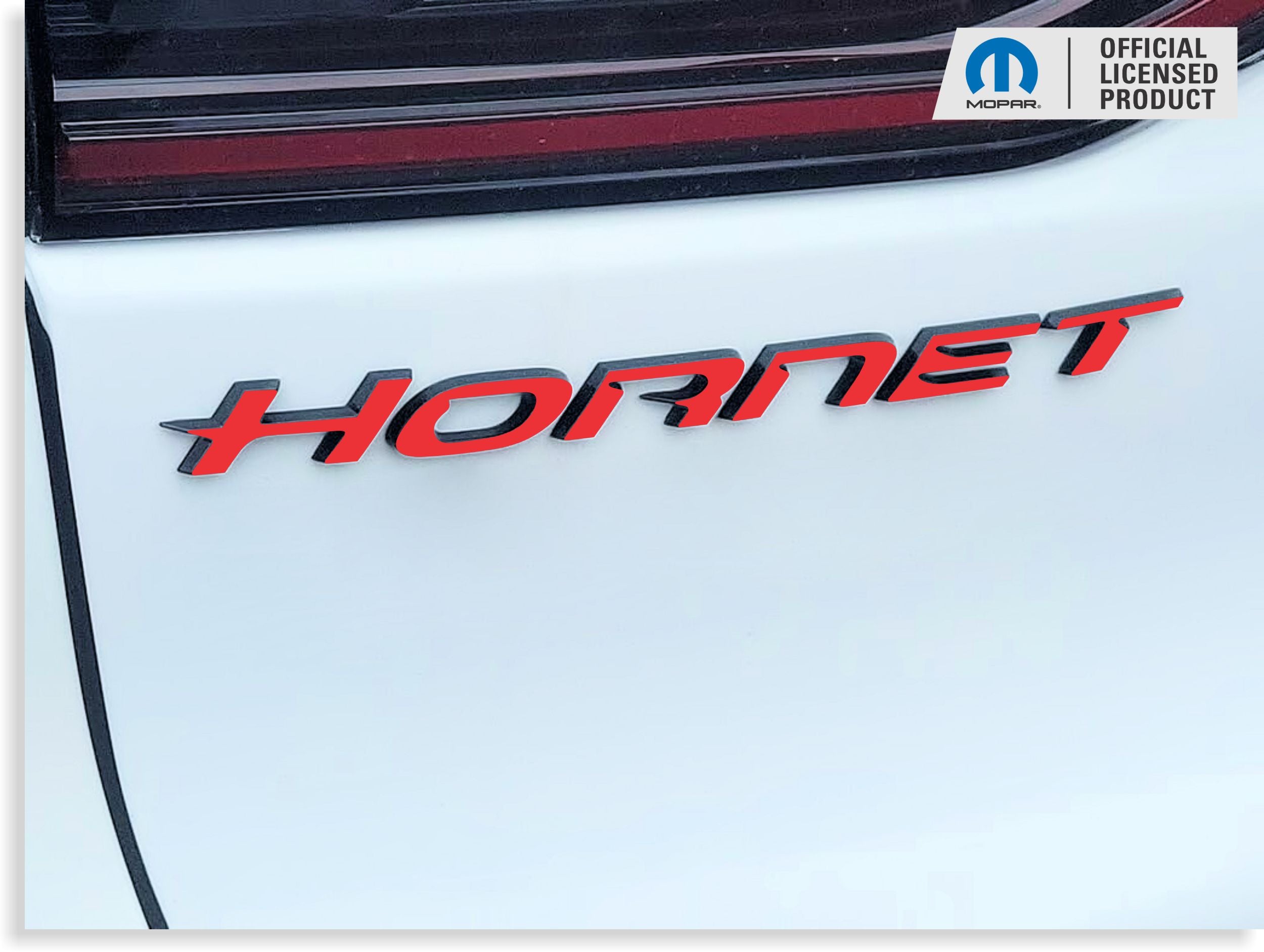 HORNET Liftgate Emblem Overlay Decal