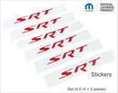 SRT Center Cap Overlay Decals for Challenger SRT