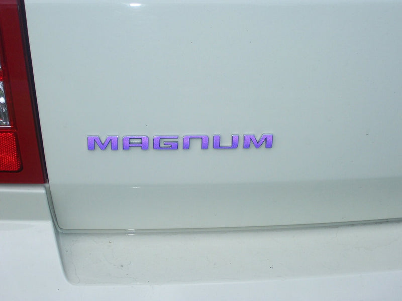 MAGNUM Lift Gate Emblem Overlay Decal  - 2005-2008 Magnum