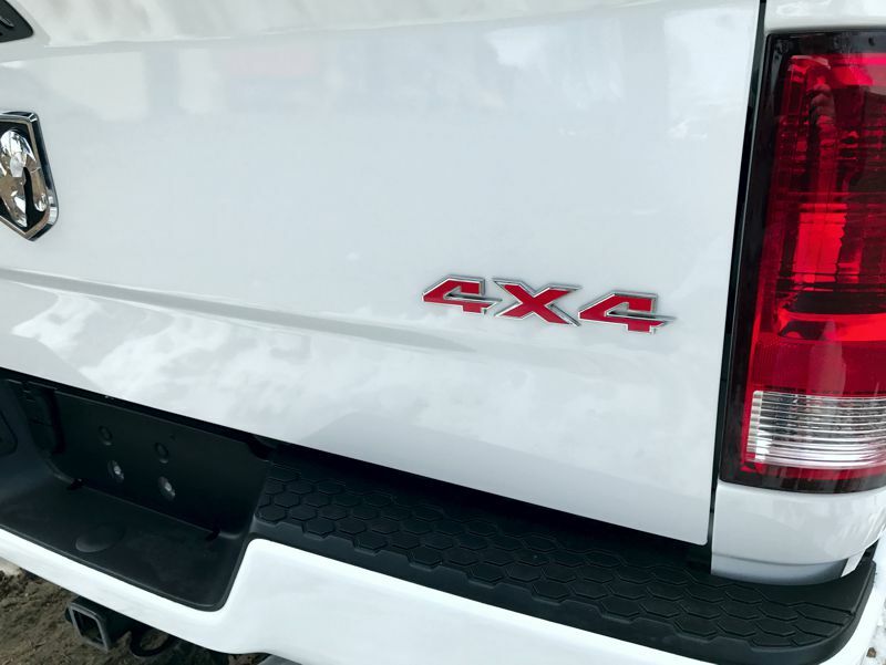 4x4 Emblem Overlay Decal for 2019-2024 Ram Classic