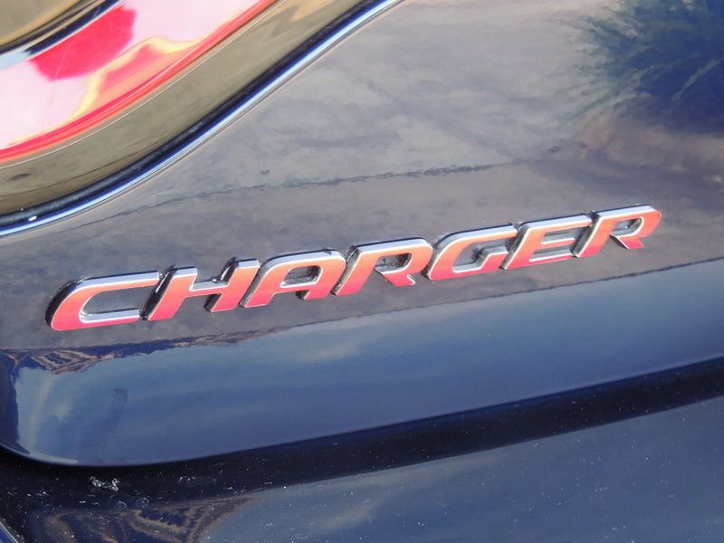 CHARGER Trunk Emblem Overlay Decal - 2015-2023 Charger