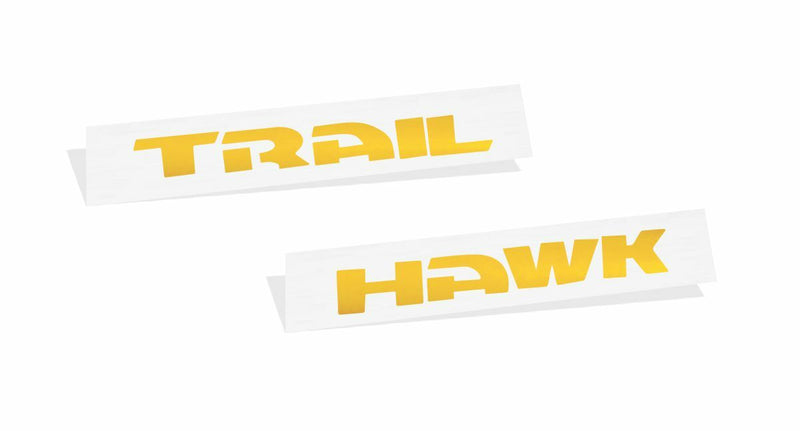 TRAILHAWK Lettering Overlay Decal - Jeep Cherokee Trailhawk