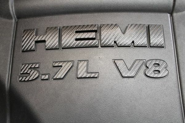 HEMI 5.7L V8 Engine Cover Decals   - 2019-2024 Ram 1500 Classic