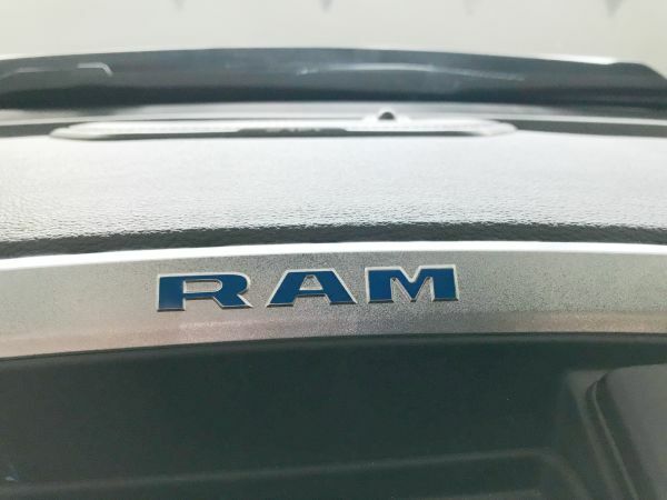 Radio Bezel RAM Overlay Decal  Sticker - 19-24 Ram 1500