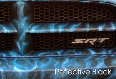 SRT Grille Emblem Overlay Decal  - 2008-2014 Challenger SRT8