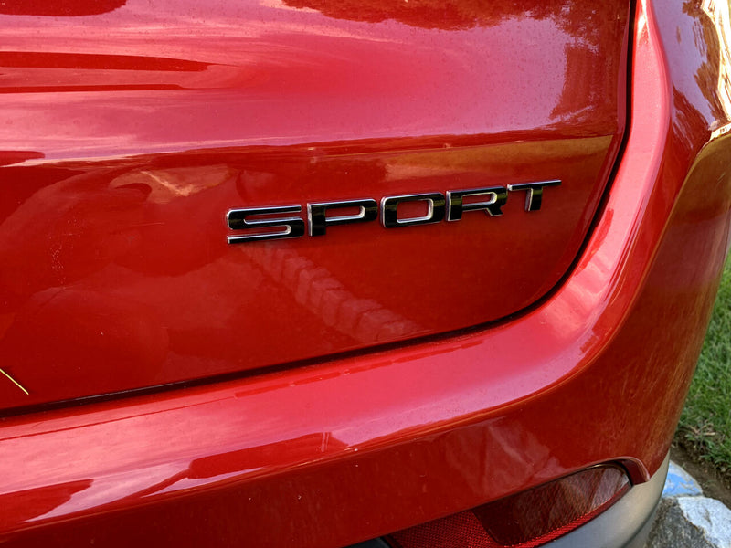 SPORT Emblem Overlay Decal   - Jeep Compass Sport