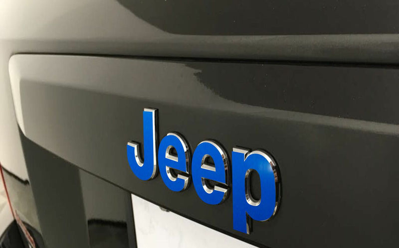 Jeep Emblem Overlay Decals   - 07-17 Jeep Patriot