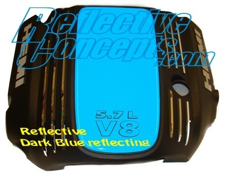 5.7L Engine Cover Centerpiece Overlay Decal  - Charger
