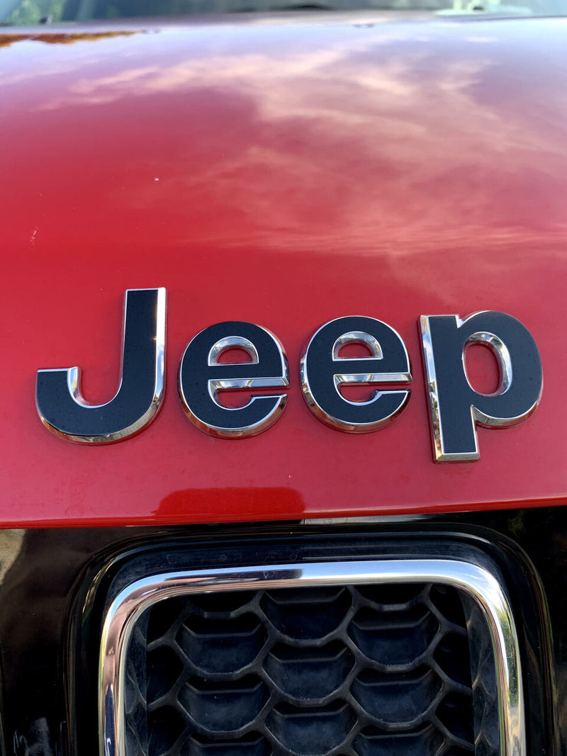 Jeep Emblem Overlay Decals   - Jeep Compass MP 2017-2024