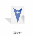 Arrowhead Overlay Decal - 00-03 Bonneville SLE SSEi