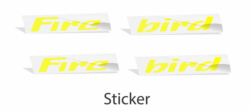 FORMULA Badge Overlay Decals - 98-02 Firebird Formula