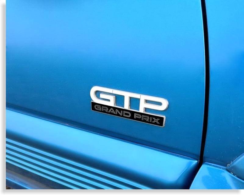 GTP Badge Overlay Decals - 94-96 Grand Prix GTP