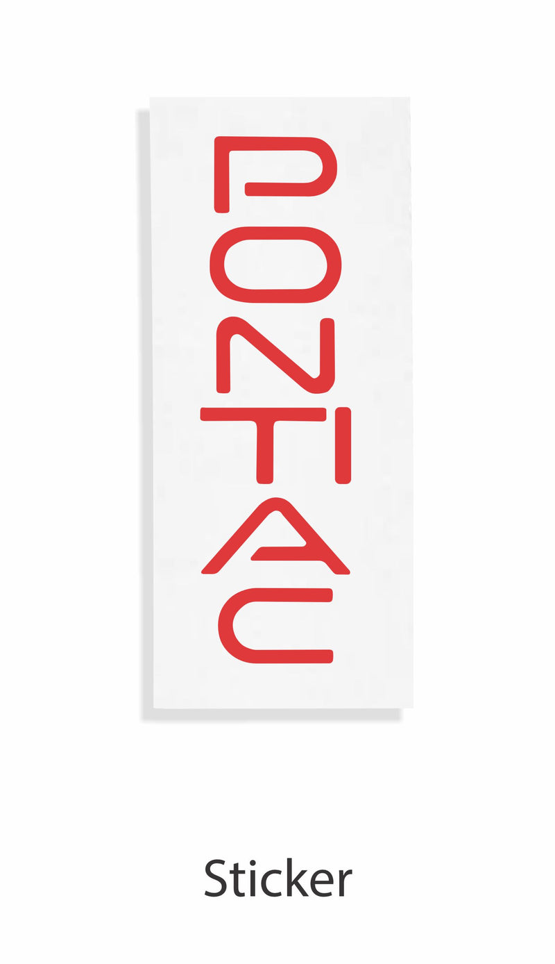 Front Plate Lettering Inlay Decal - 00-03 Bonneville