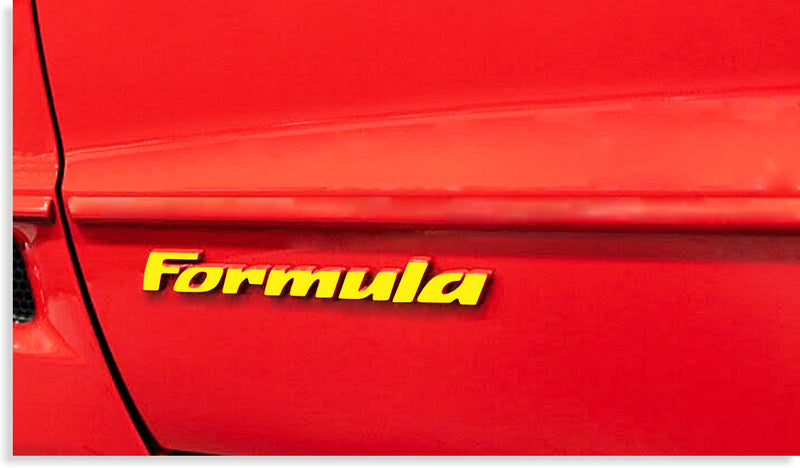 FORMULA Badge Overlay Decals - 98-02 Firebird Formula