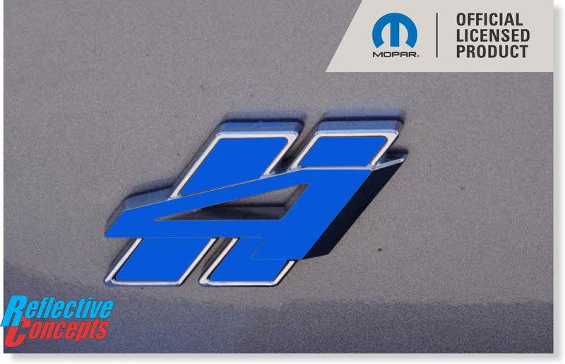 4 Rhombi  Trunk Emblem Overlay Decal - 2018-2023 Charger AWD