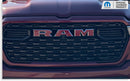 RAM Grille Emblem Overlay Decal   - 2025-2026 Ram 1500