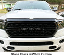 RAM Grille Emblem Overlay Decal   - 2019-2024 Ram 1500