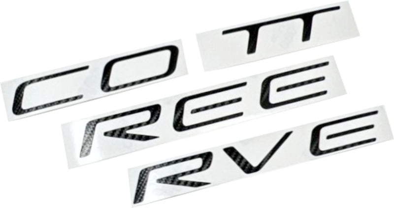 Rear Lettering Inlay Decal - C5 Corvette 97-04