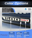 1500 SST Sport Performance Hood Emblem Overlay Decals - 2025 Laramie and Rebel