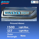 1500 SST Sport Performance Hood Emblem Overlay Decals - 2025 Laramie and Rebel