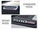 1500 ECO DIESEL Hood Emblem Overlay Decals
