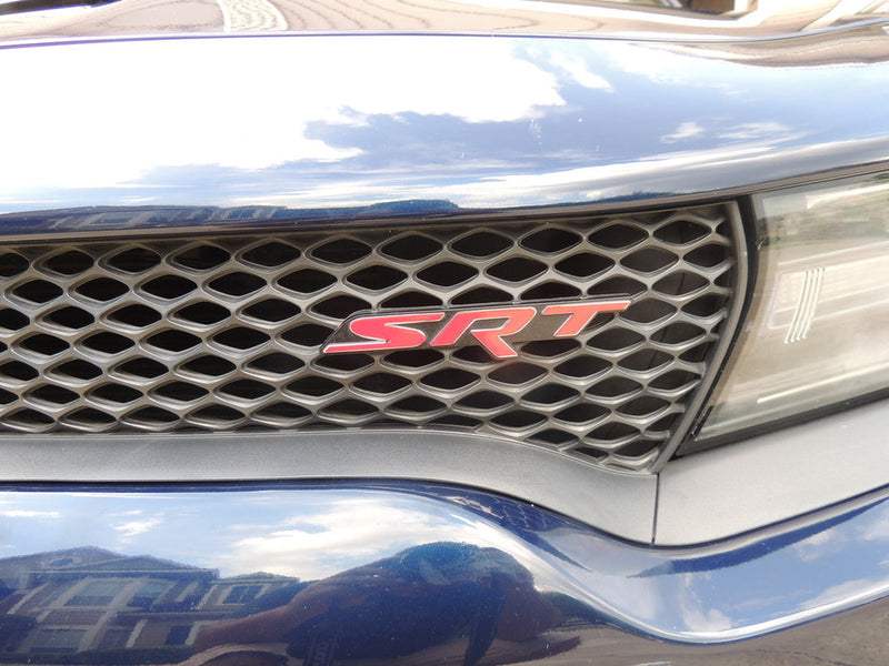 SRT Emblem Overlay Decals - 2015-2016 Charger SRT Hellcat