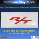 R/T Emblem Overlay Decal - Dodge Magnum