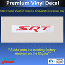 SRT Emblem Overlay Decal - 2014-2021 Grand Cherokee SRT