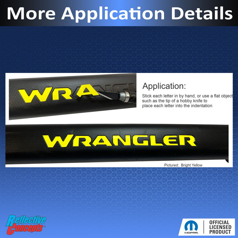Jeep Wrangler JL Emblem Overlay Decal