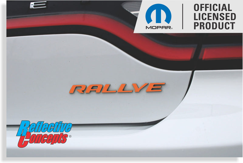 RALLYE Emblem Overlay Decal  - 2015-2017 Charger