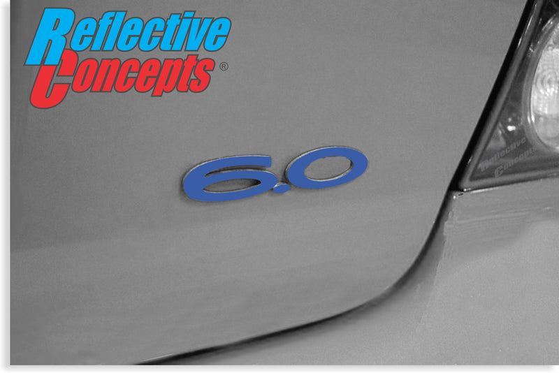 6.0 Emblem Overlay Decal - 05-06 GTO