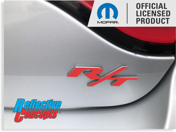 R/T Trunk Emblem Overlay Decal Sticker - Dodge Charger R/T