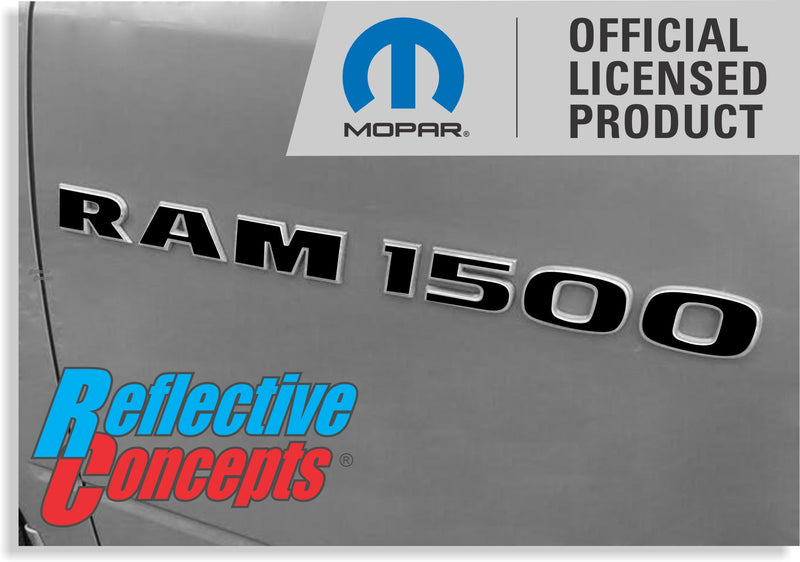 RAM 1500 Emblem Overlay Decals   - 2011-2012 Ram 1500