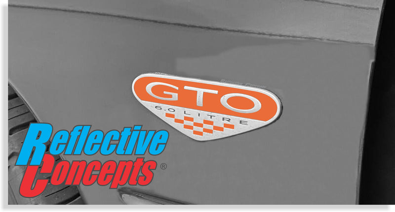 Fender Emblem Background & Checkers - 04-06 GTO