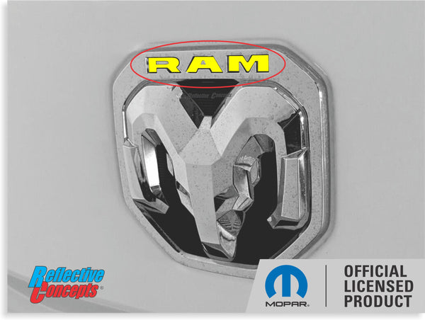 RAM Rear Emblem Inlay Decal - 2019-2024 Ram