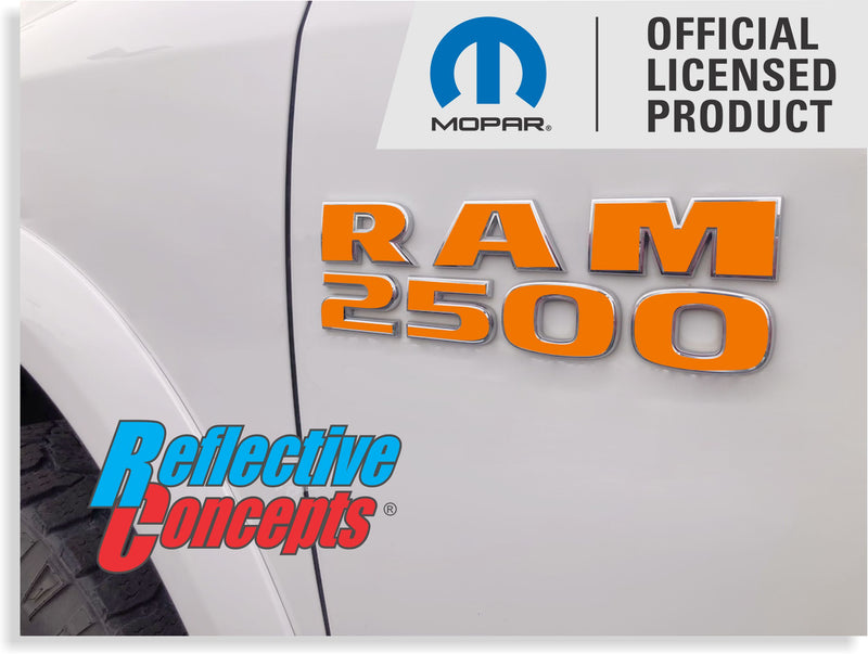 RAM 2500 Emblem Overlay Decals   - 2013-2018 Ram 2500