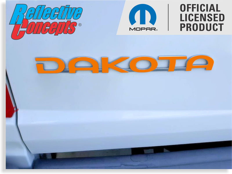 DAKOTA Tailgate Emblem Overlay Decal   - 2005-2011 Dodge Dakota