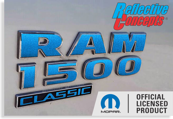 RAM 1500 Emblem Overlay Decals   - 2019-2023 Ram 1500 Classic