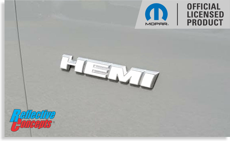 Hemi Fender Emblem Overlay Decals (pair)  - 2011-2019 Dodge Charger R/T