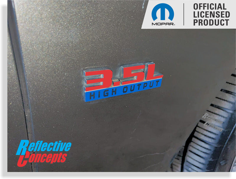 3.5L Emblem Overlay Decals - Dodge Charger